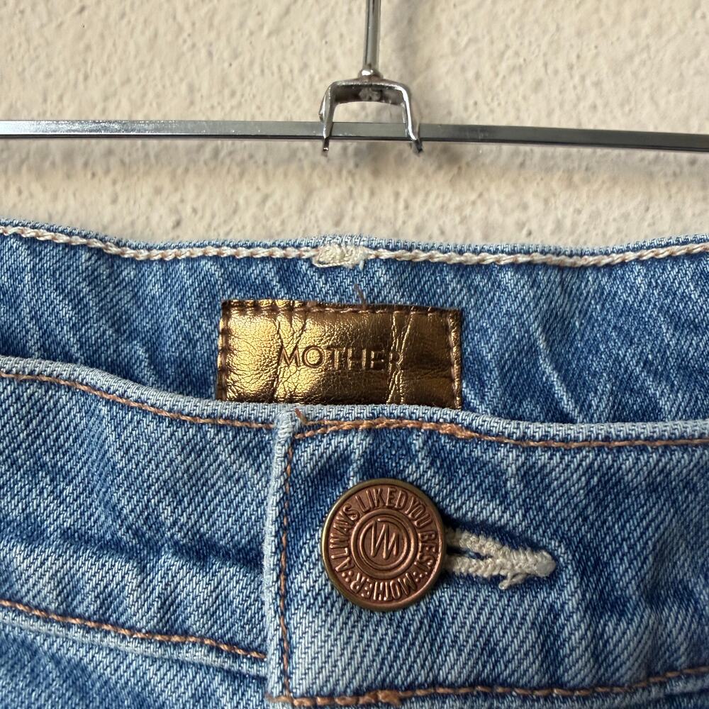 MOTHER The Maven Ankle Fray Jeans in For Sure Size 30 - Picture 4 of 7